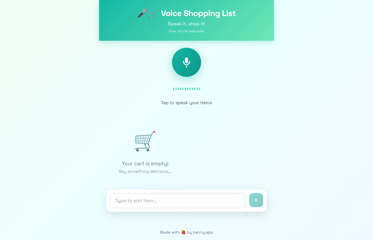 voicelist app