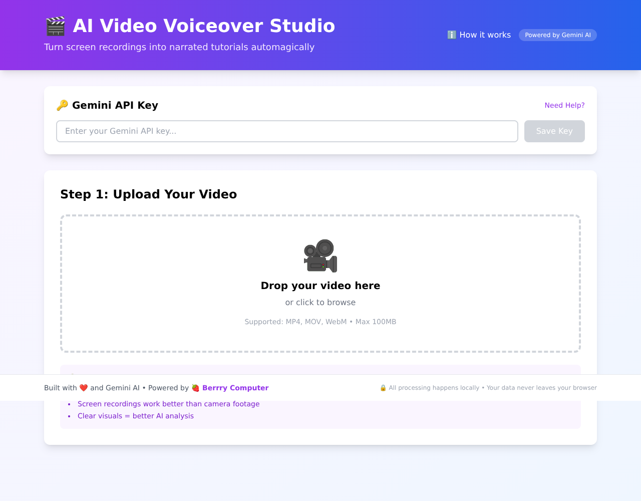 voiceover-studio app