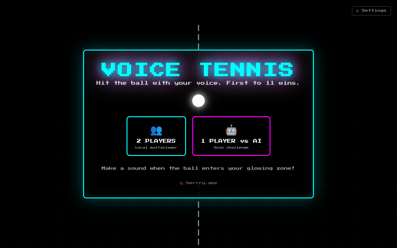 voicetennis app