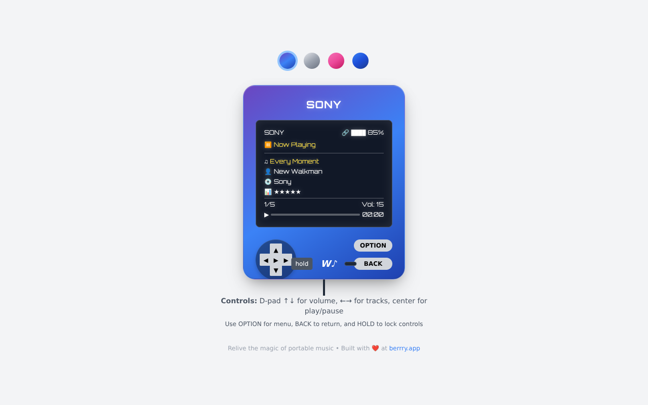 walkman app