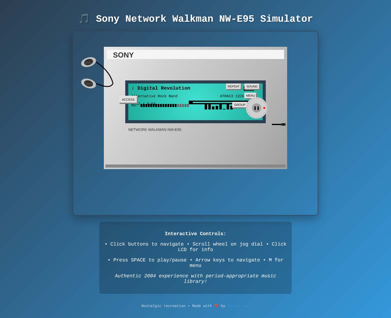 walkman95 app