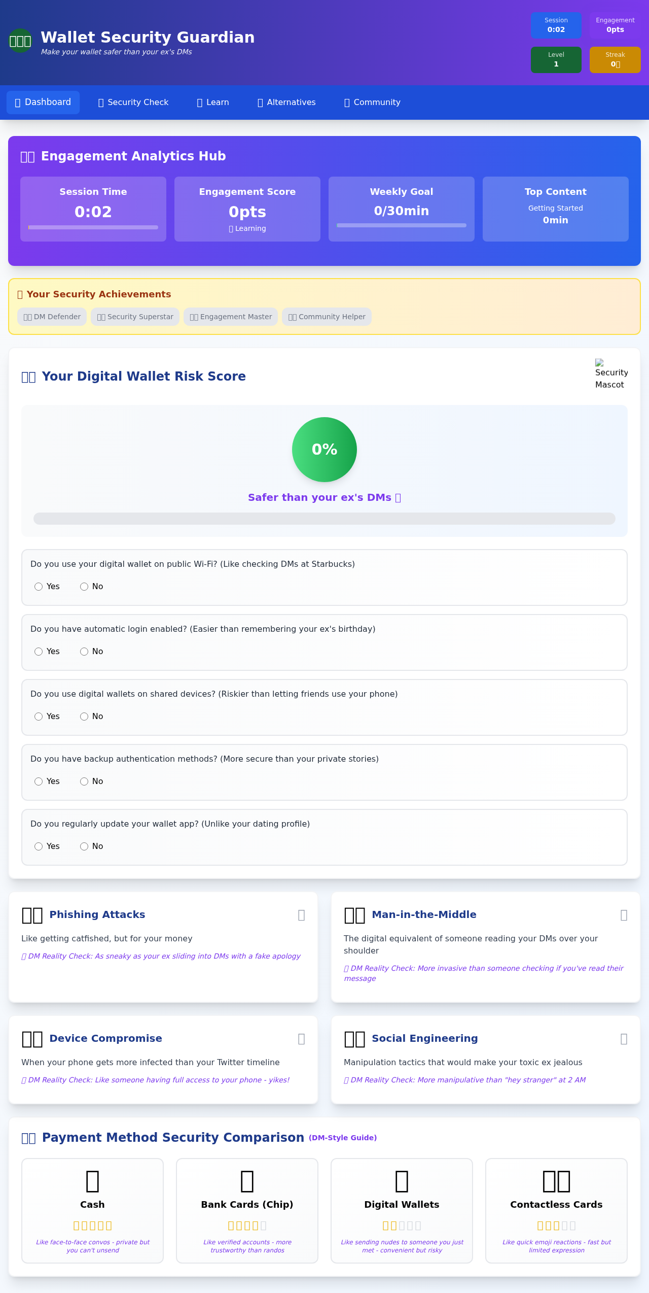 Wallet Guardian screenshot