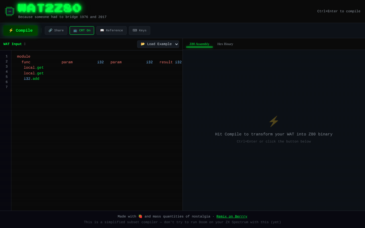 wat2z80 app