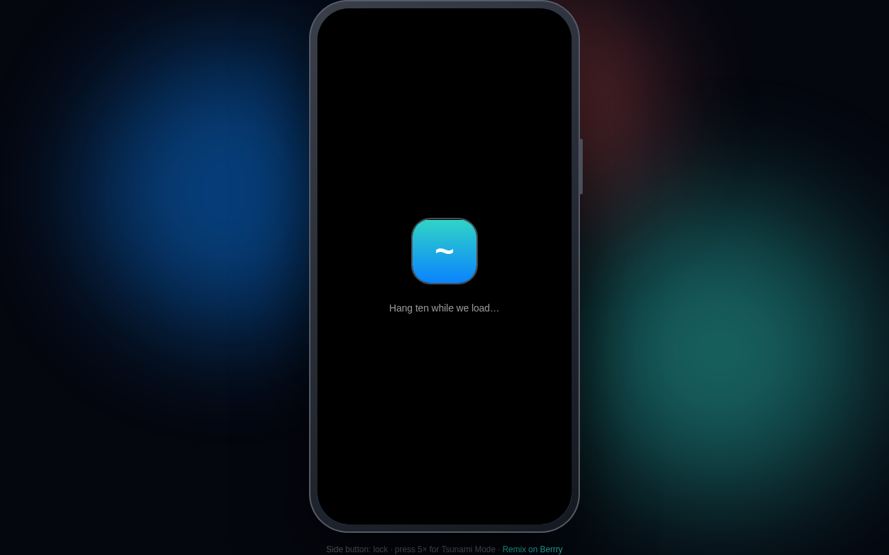WaveOS screenshot