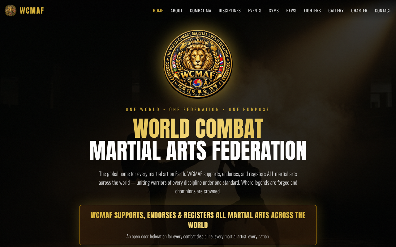 wcmaf-world app