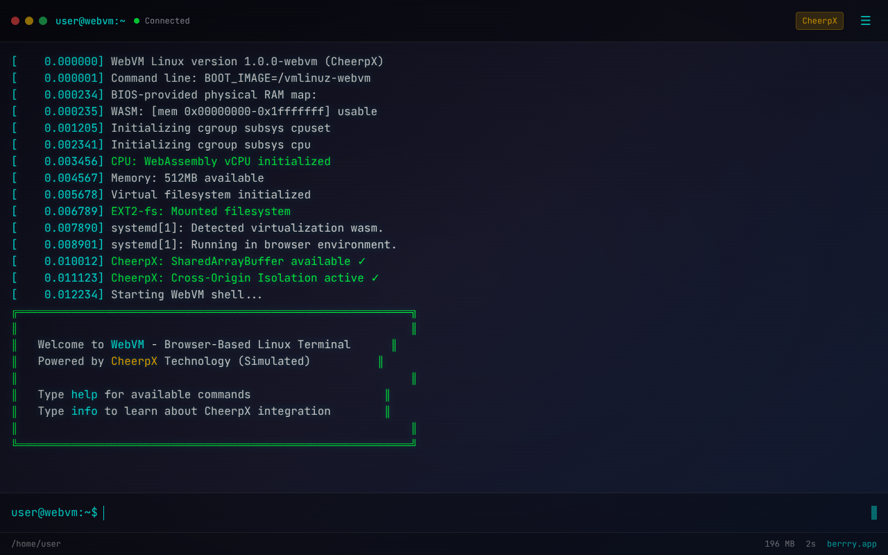 webvm app