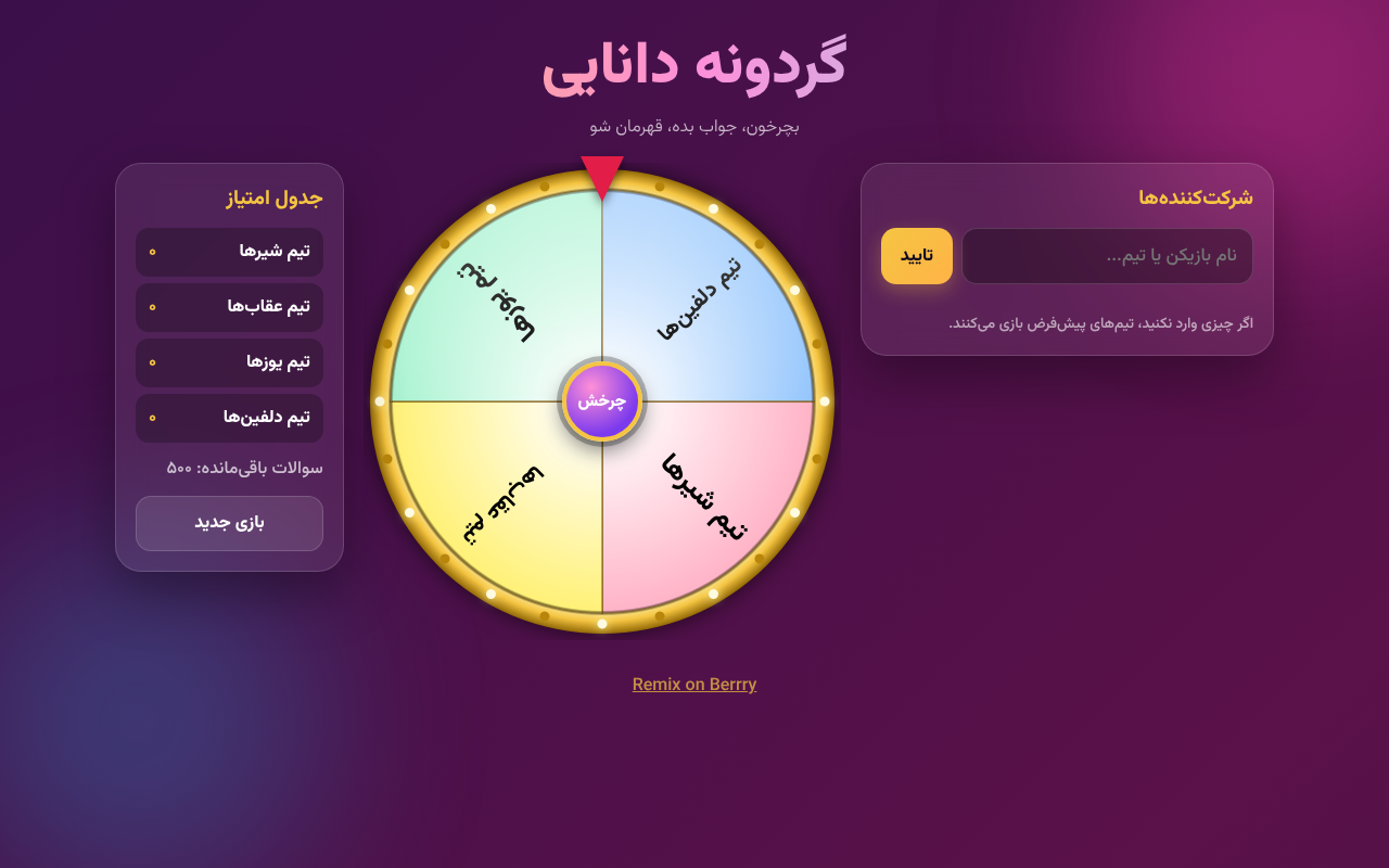 wheel-wisdom-html5 app