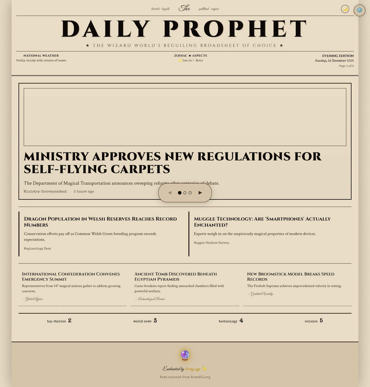 whisperingchronicle app