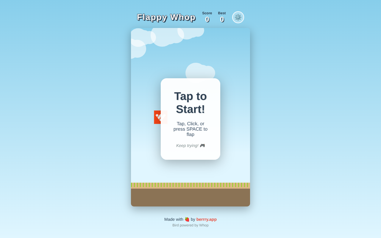 Flappy Whop screenshot