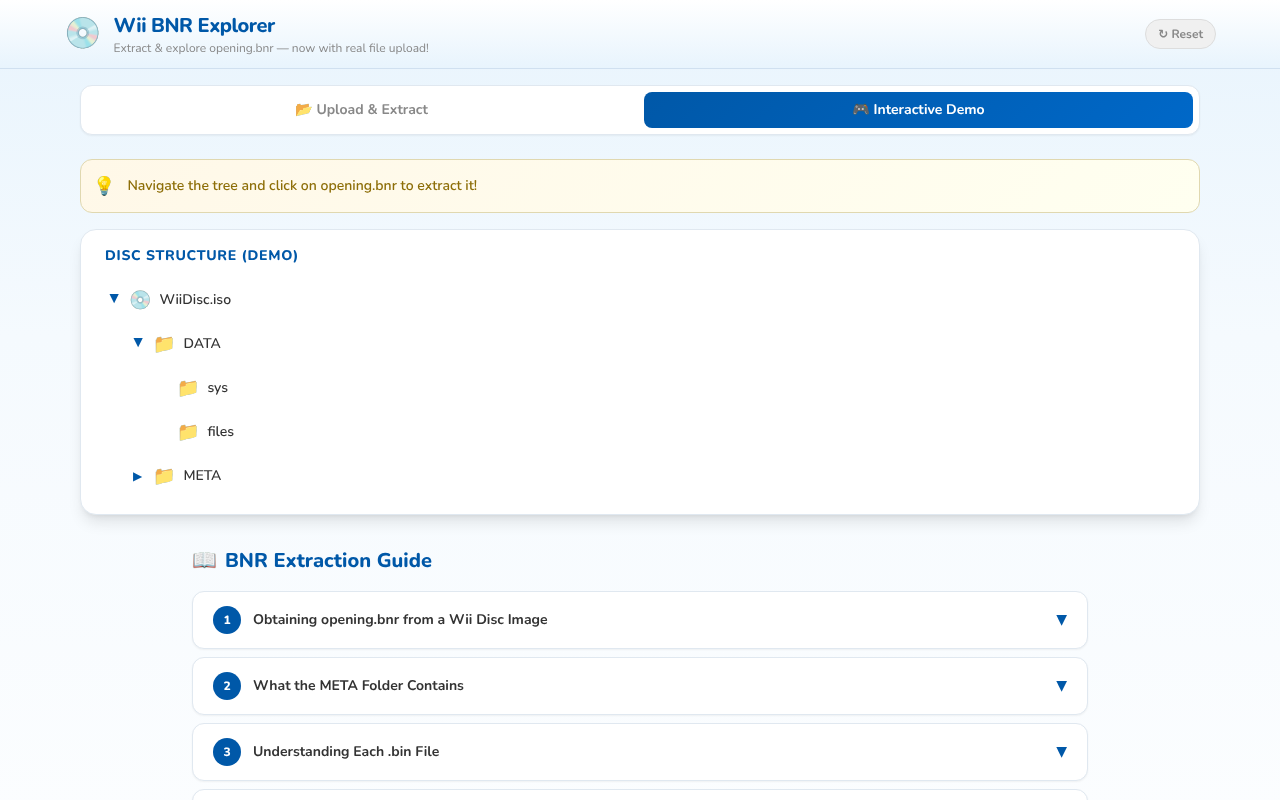 wii-bnr-explorer app