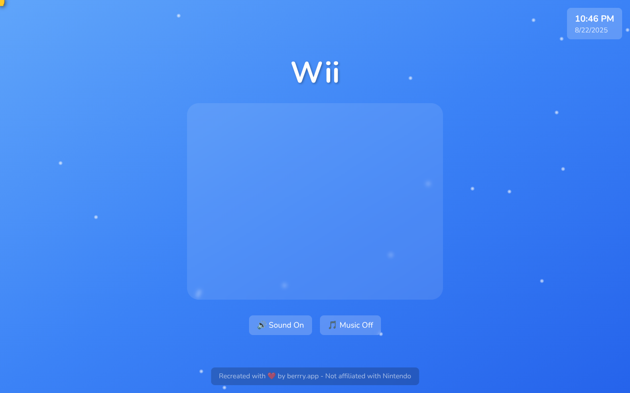 wiimenu app