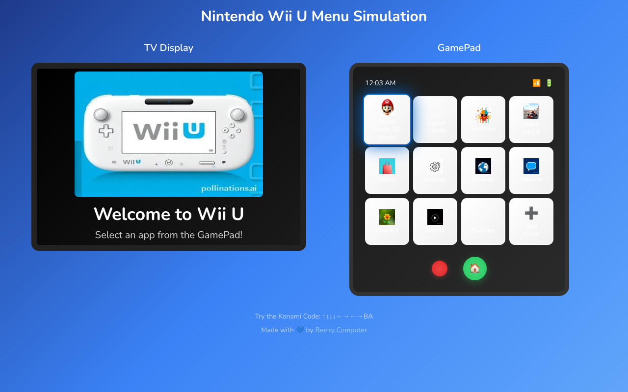 wiiumenu app
