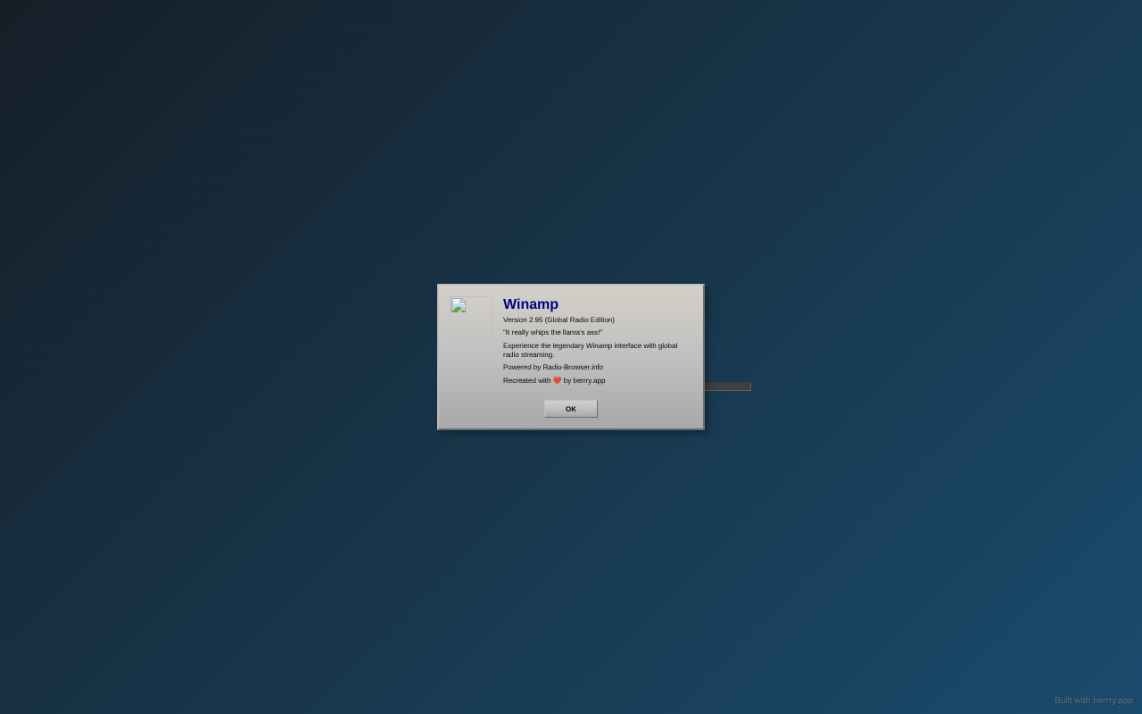 Retro Radio Player screenshot