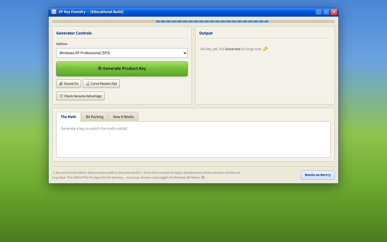 windows-key-foundry app