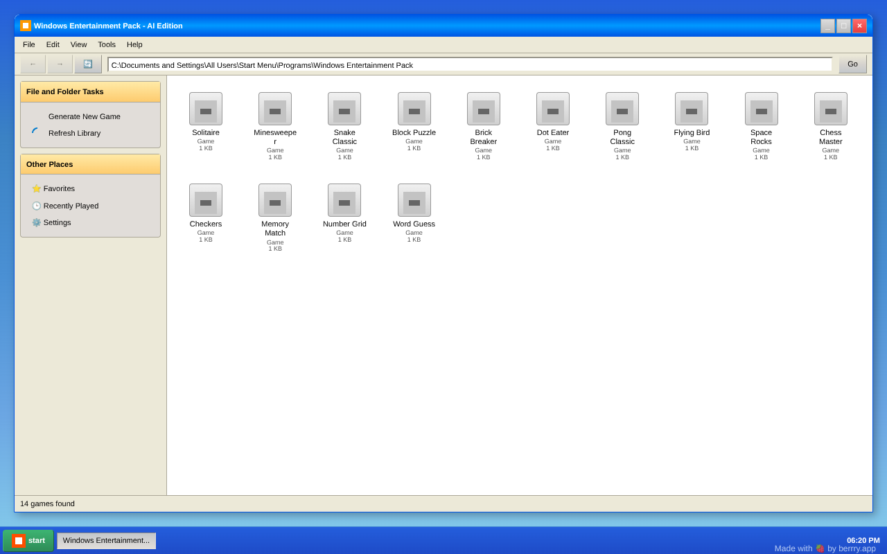 windowsgames app