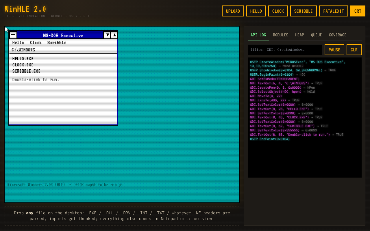 winhle-windows-emulator app