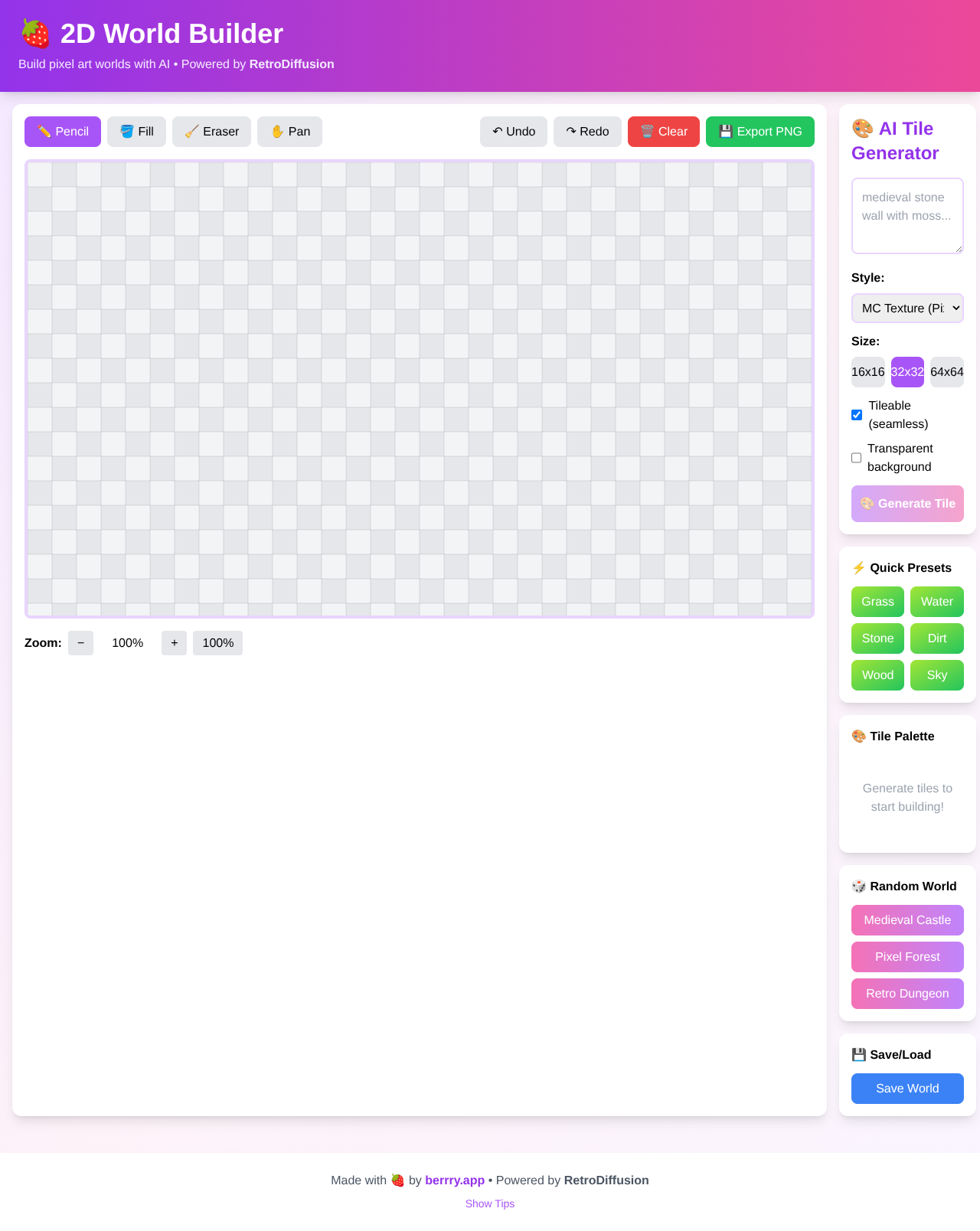 worldbuilder2d app