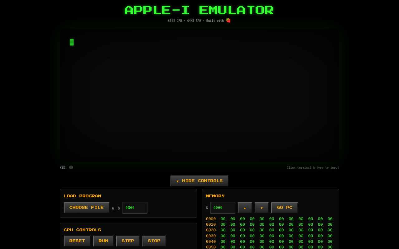 woz-terminal app