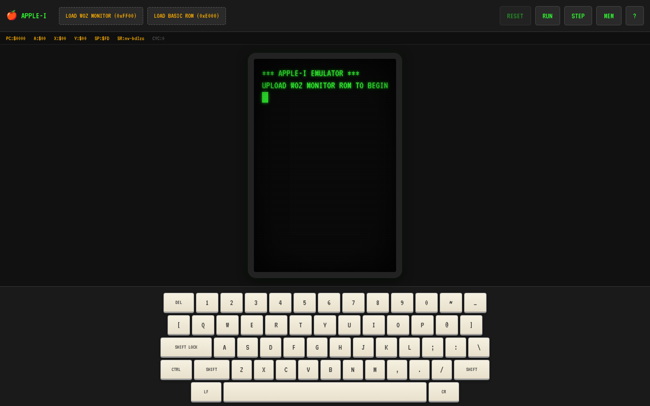 wozmon app