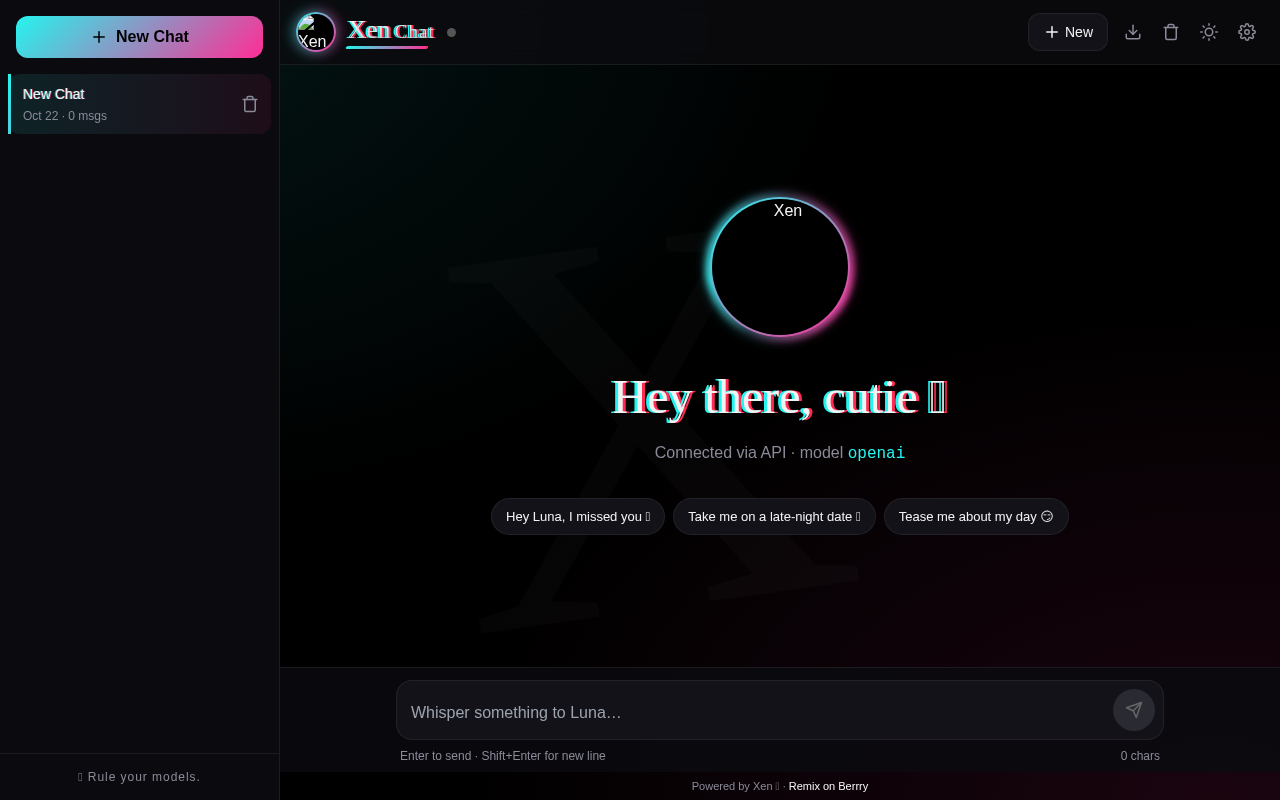 XenChat screenshot