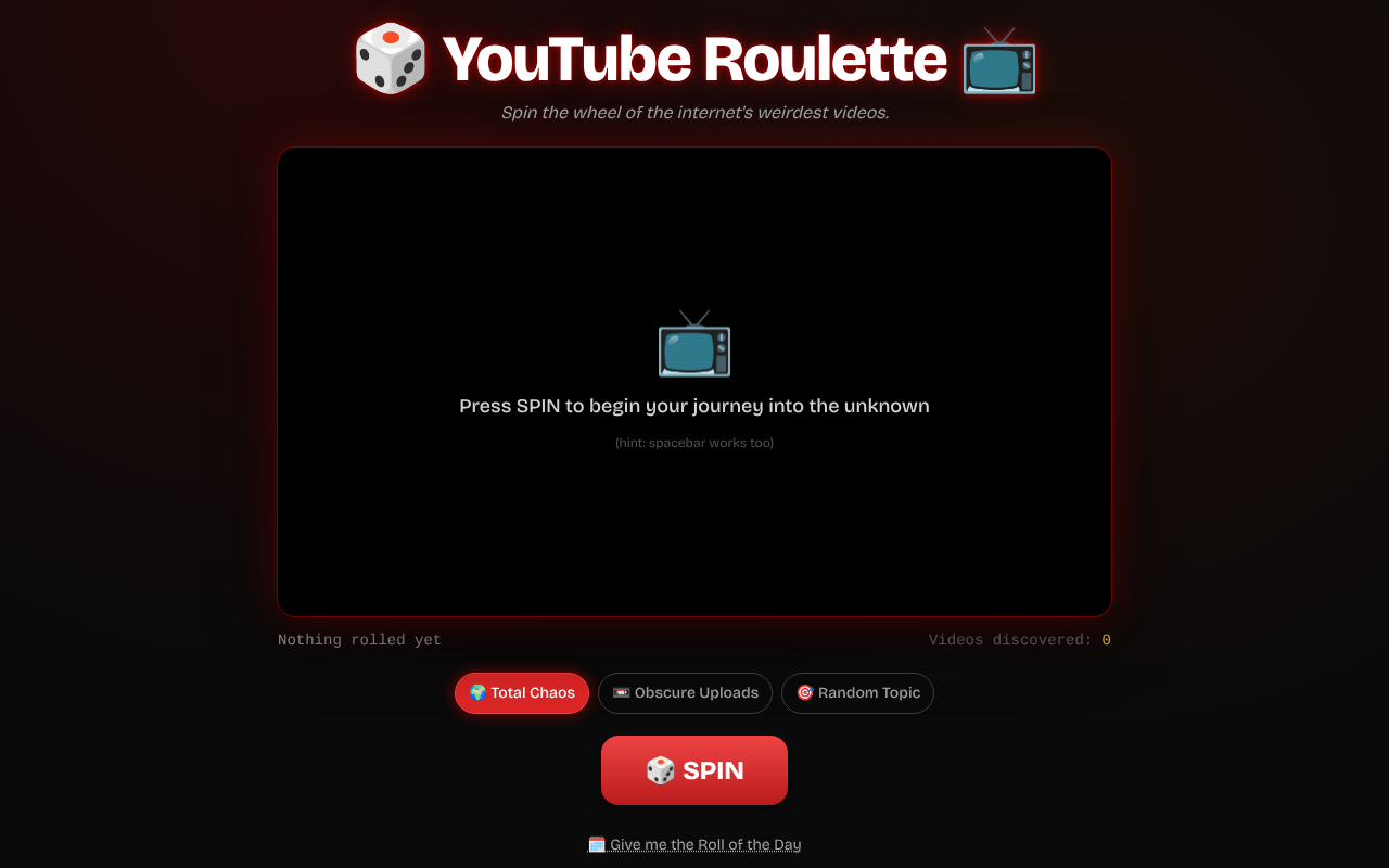 youtube-roulette-fun app
