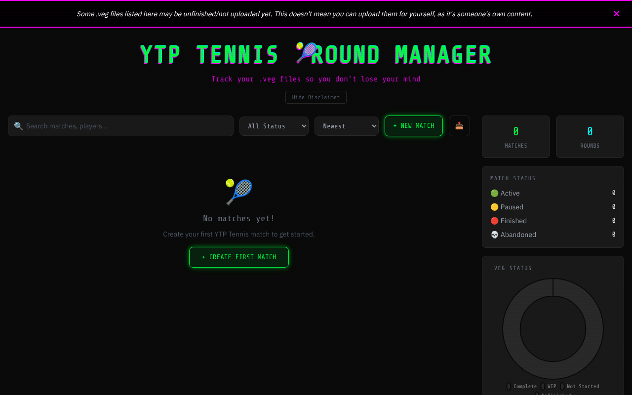 ytp-tennis app