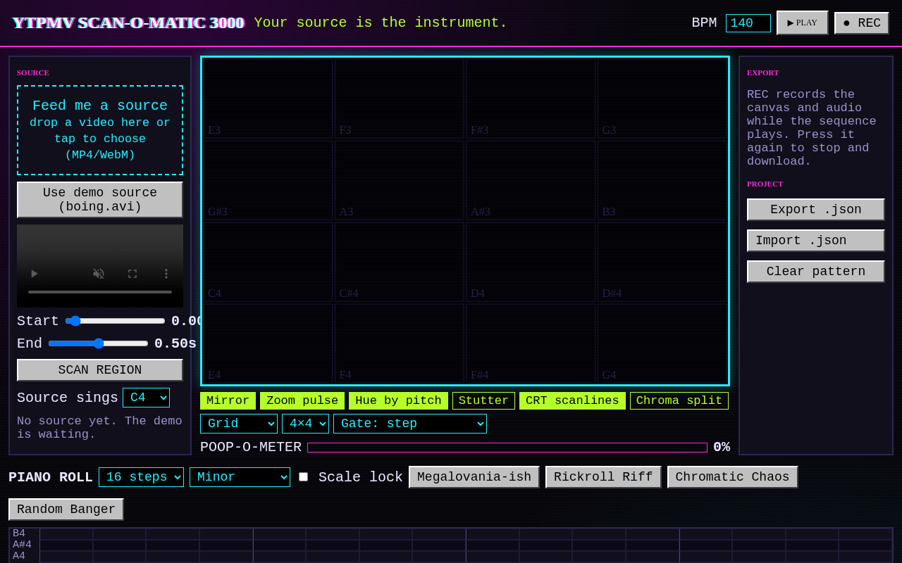 SCAN-O-MATIC 3000 screenshot