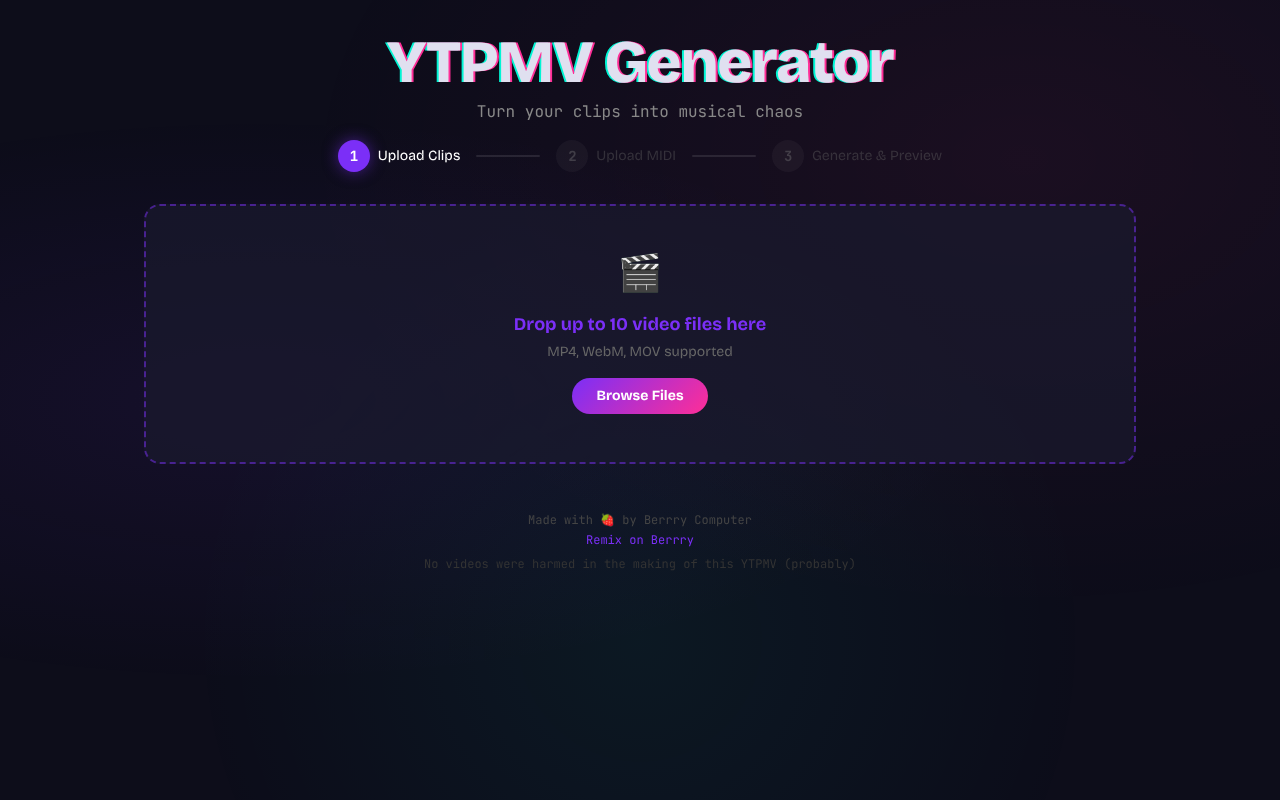 ytpmv-studio app