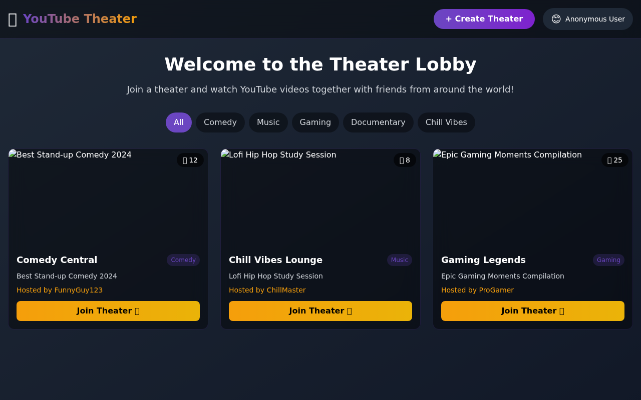 yttheater app