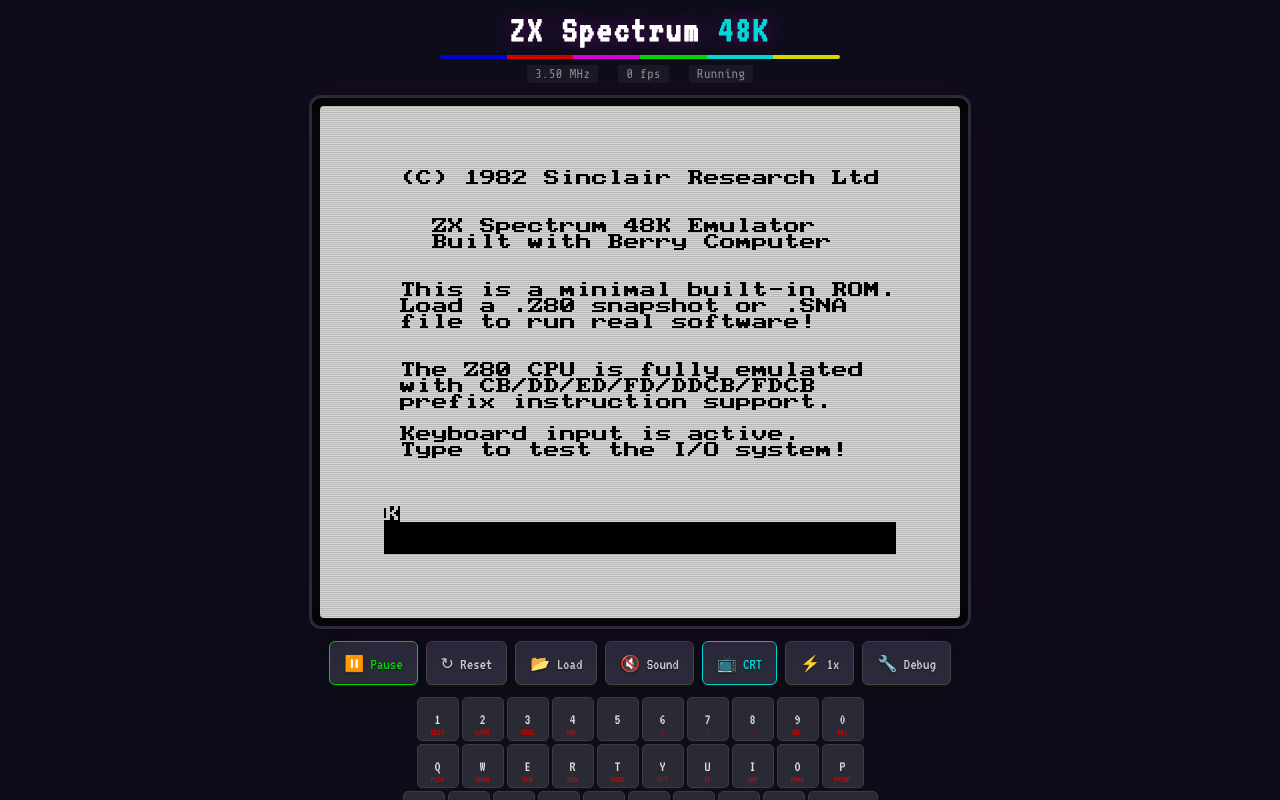 z80-spectrum app