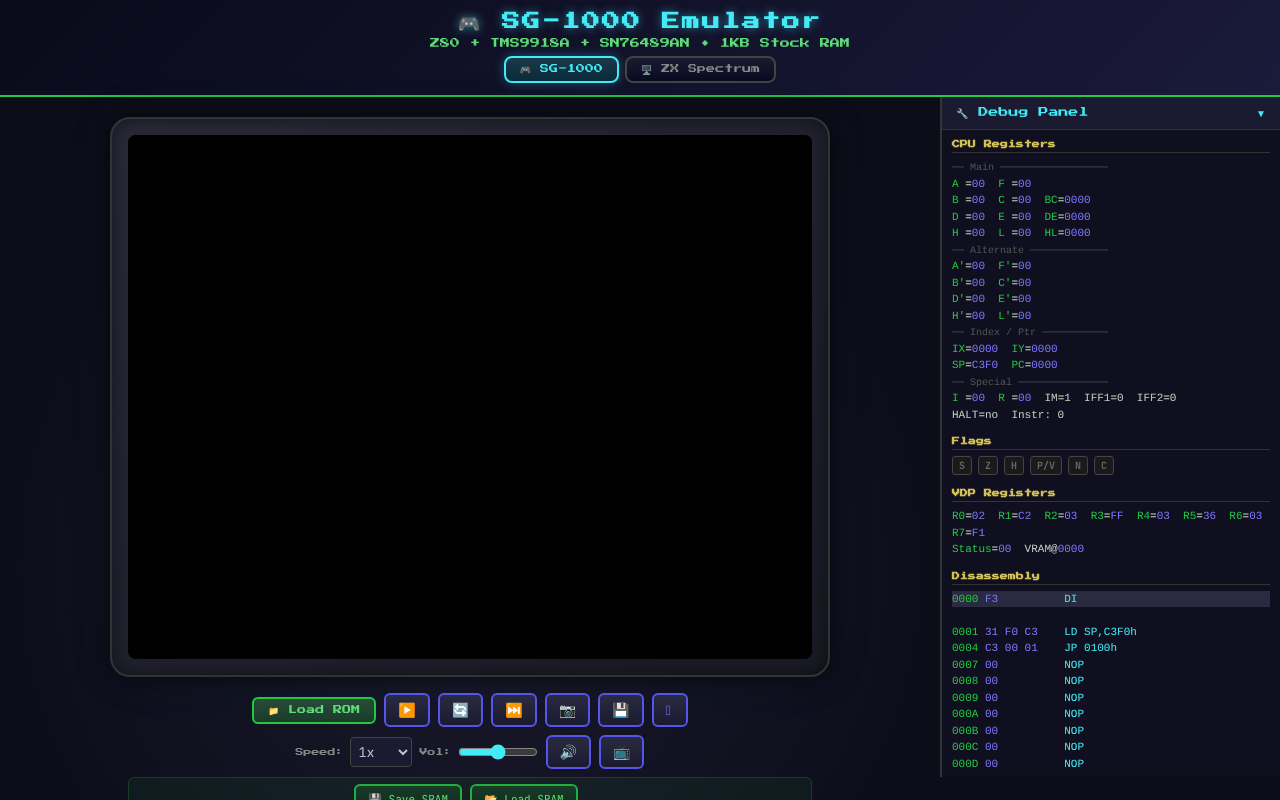 z80retro app