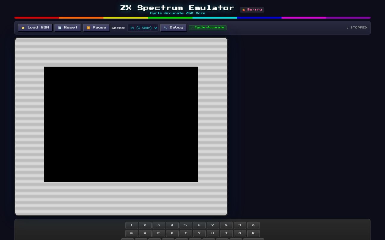 Spectrum Emulator screenshot